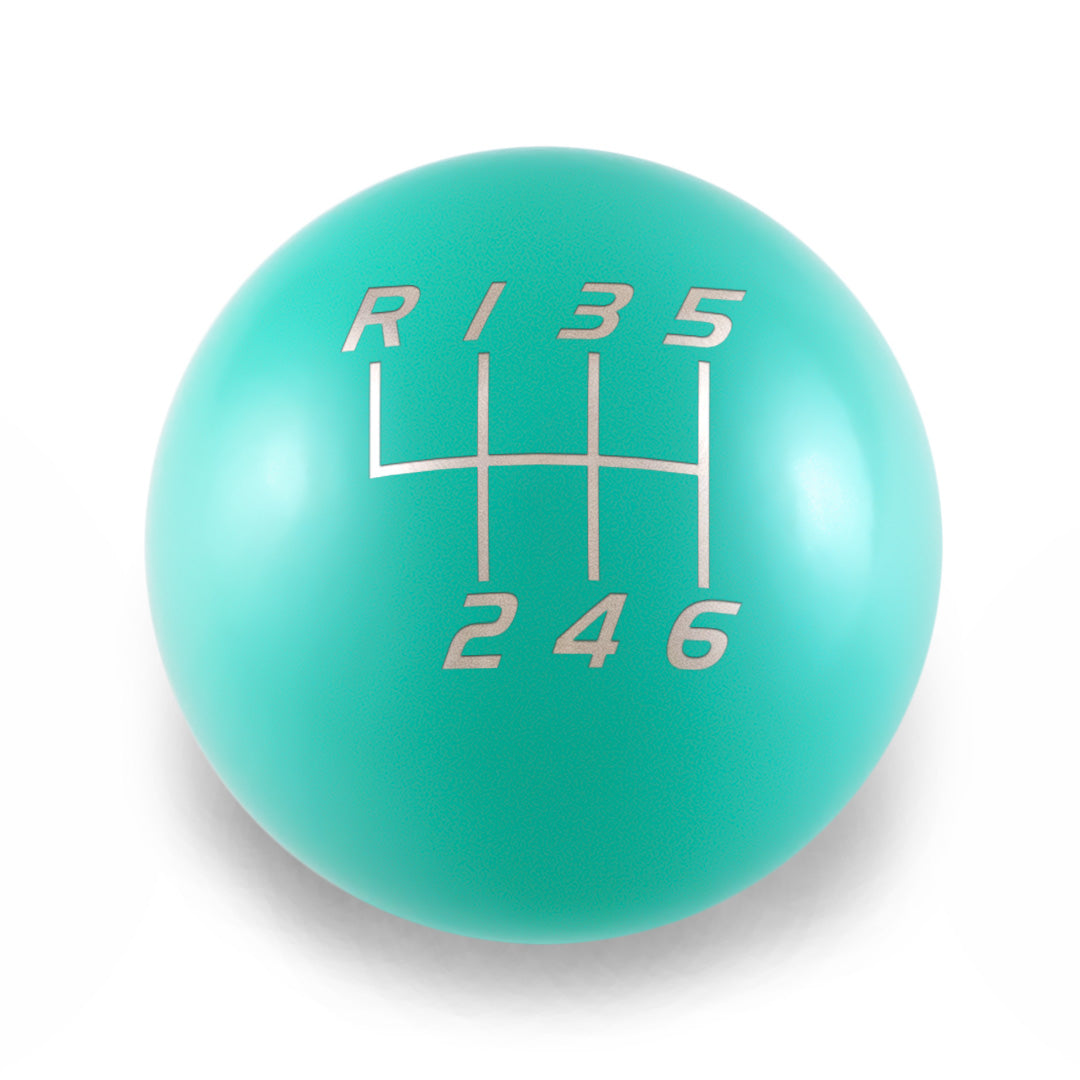 Billetworkz Weighted Shift Knob - 6 Speed Velocity Engraving - BRZ / FR-S / 86 2013-2021