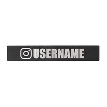 Billetworkz "@Instagram Username" License Plate Delete