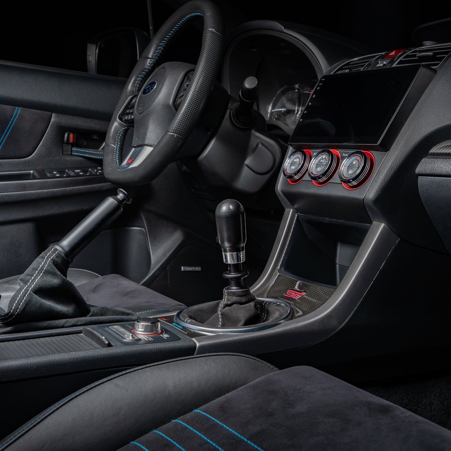 Billetworkz Interior Kit (Pro): E-Brake and Climate Control Kit & Hybrid - Subaru WRX 2015-2021