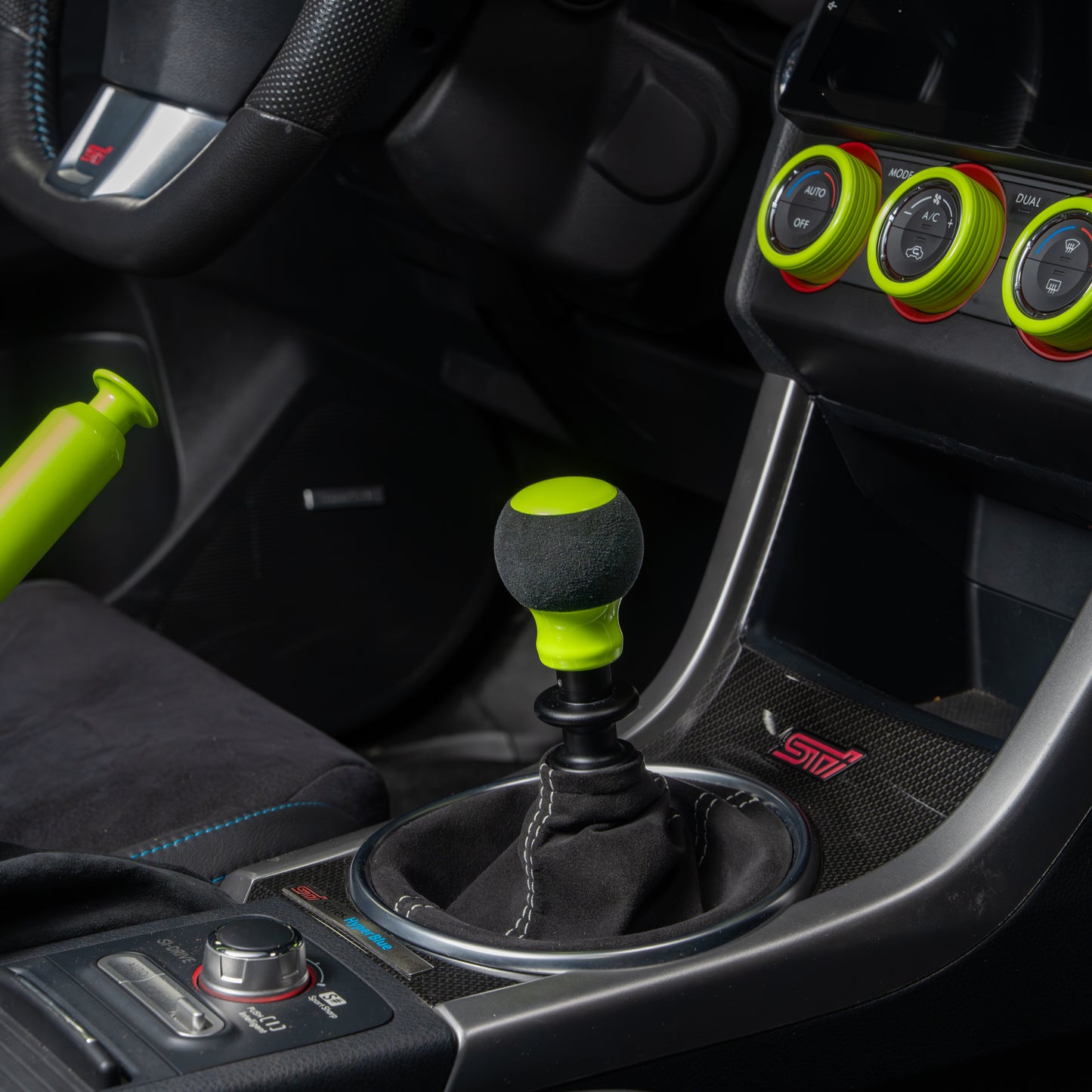Billetworkz Alcantara Kit (Ultimate): Shift Knob, Shift Boot, E-Brake Boot Kit, and Door Pull Straps (2 Sets) - Subaru WRX 2022+