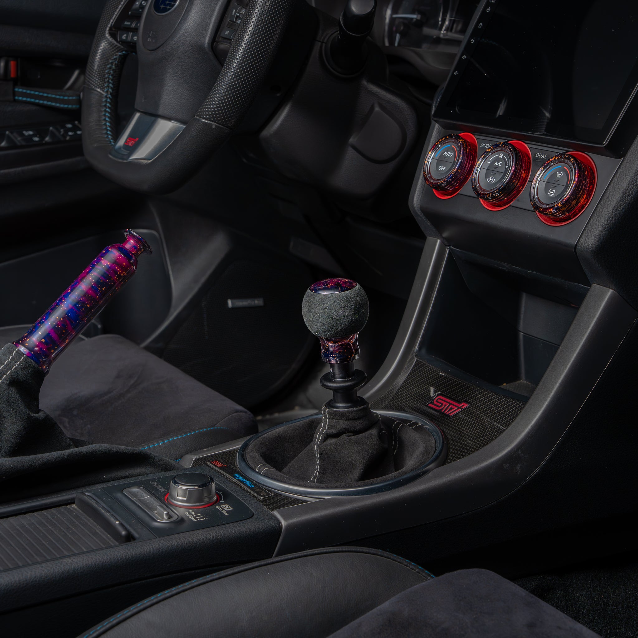 Billetworkz Alcantara Kit (Pro): Shift Boot, E-Brake Boot Kit and