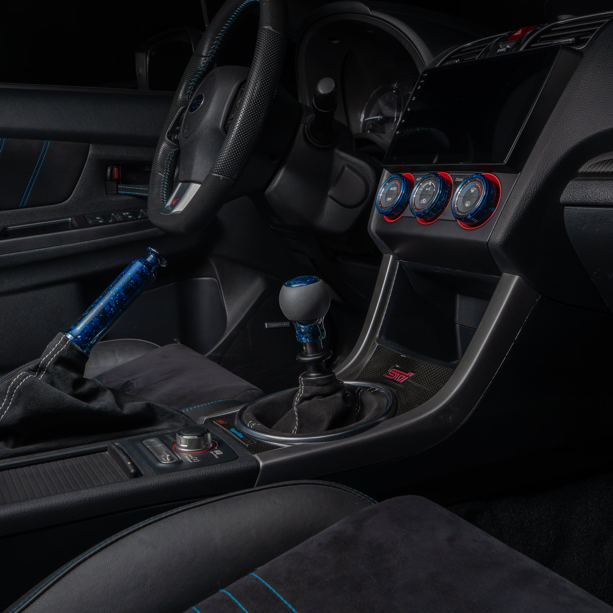 Billetworkz Interior Kit (Starter): E-Brake and Climate Control