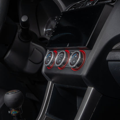 Billetworkz Interior Kit (Starter): E-Brake and Climate Control Kit - Subaru WRX/STI 2015-2021