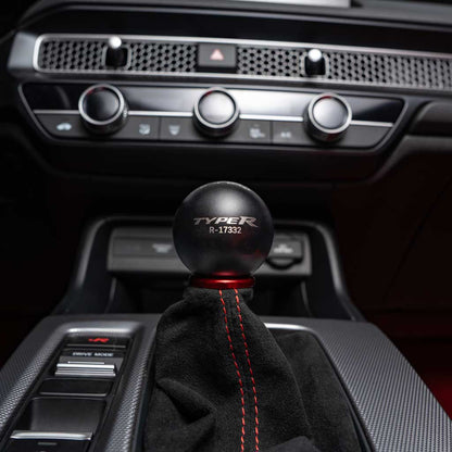 Billetworkz Weighted Shift Knob - 6 Speed JDM Type R w/Custom Number Engraving - Honda Type R