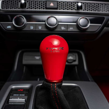 Billetworkz Weighted Shift Knob - 6 Speed JDM Type R w/Custom Number Engraving - Honda Type R