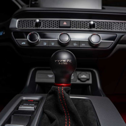 Billetworkz Weighted Shift Knob - 6 Speed JDM Type R w/Custom Number Engraving - Honda Type R