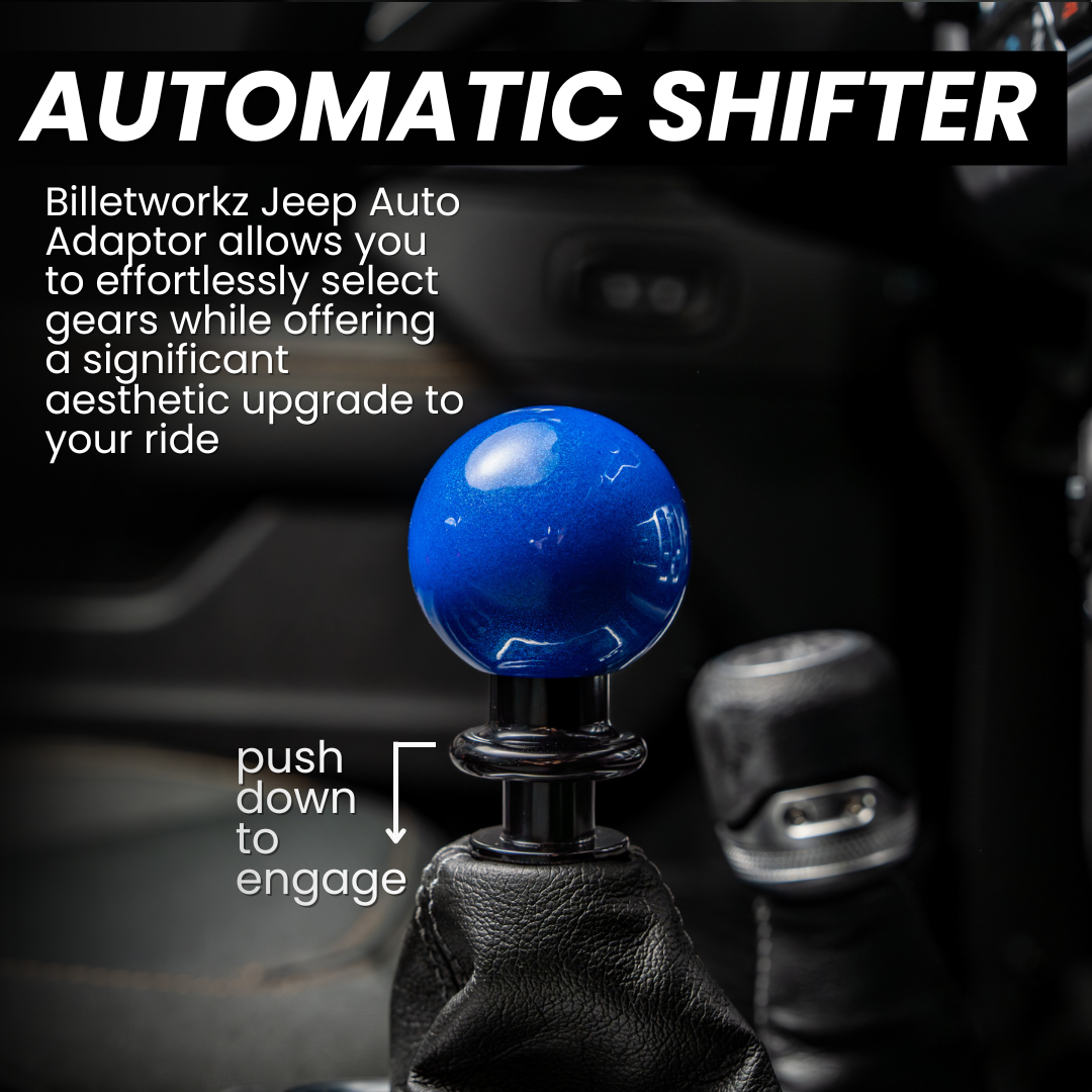 Billetworkz "Hybrid" Shift Knob - Jeep Wrangler JL (2018-Present)