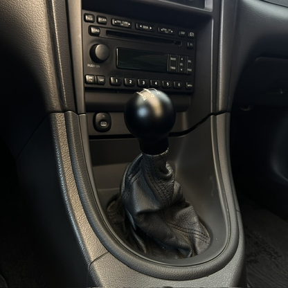 Billetworkz Weighted Shift Knob - 5 Speed Retro Engraving - Ford Mustang (1979-2004)