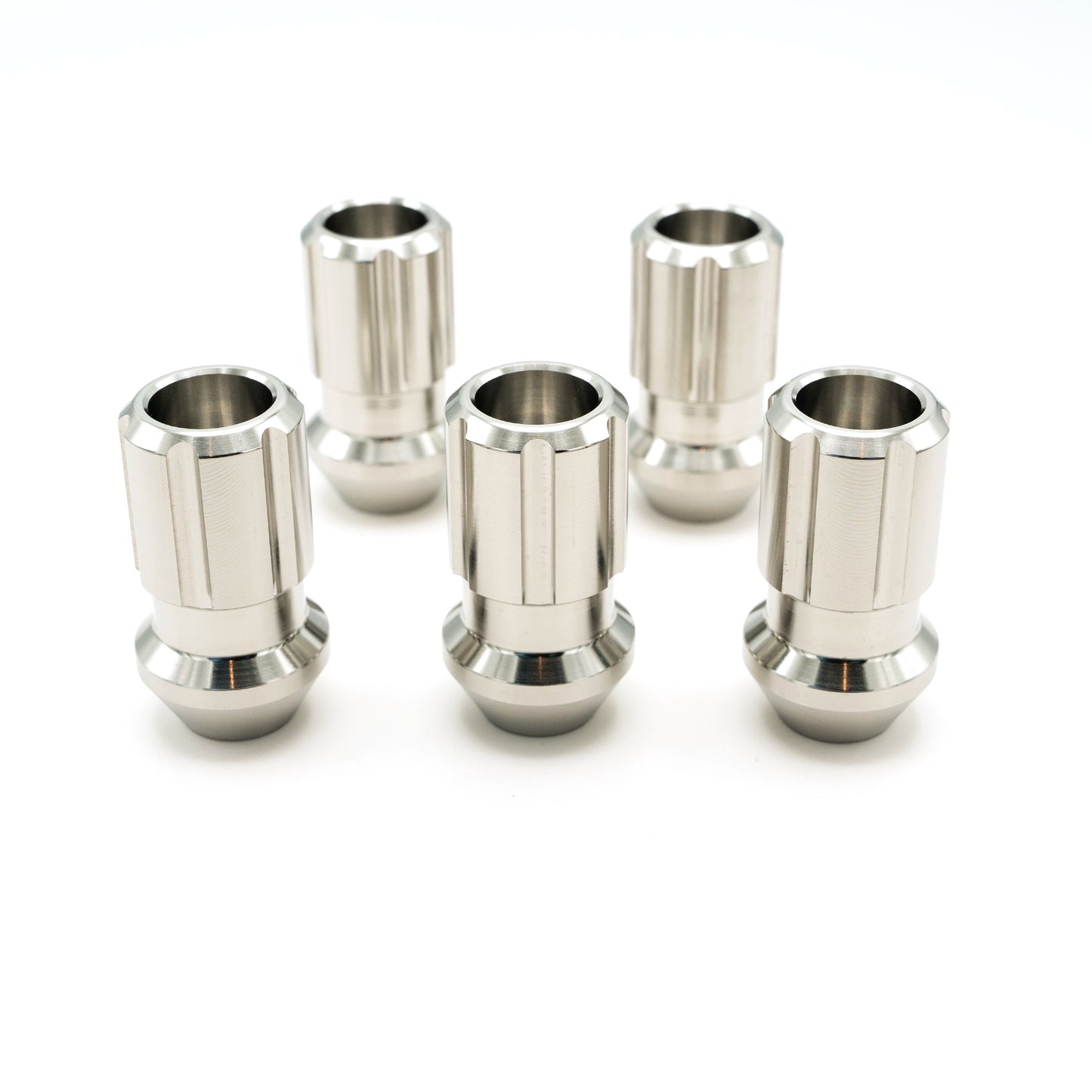 Billetworkz Premium Titanium Lug Nuts – 20 or 24‑Piece Set (Brushed or Torched)