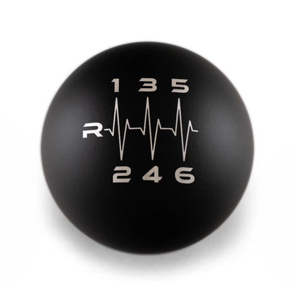 6 Speed Heartbeat Engraving - Weighted - 6 Speed Volkswagen Fitment