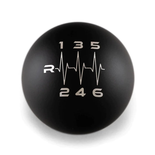 Billetworkz Weighted Shift Knob - Heartbeat Engraving - Ford Mustang (2015+)