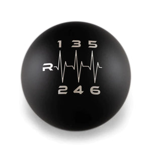 6 Speed Heartbeat Engraving - Weighted - 2015+ Mustang Fitment