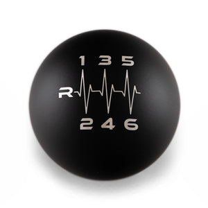 6 Speed Heartbeat Engraving - Weighted - Genesis Fitment