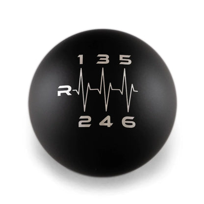 6 Speed Heartbeat Engraving - Weighted - 2019+ Veloster N/Elantra N Fitment