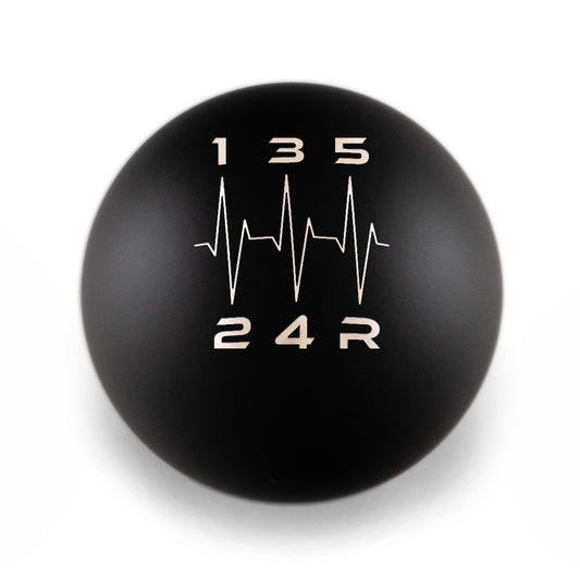 Billetworkz Weighted Shift Knob - Heartbeat Engraving - Chevy Cobalt SS 2005-2010 (5-Speed)