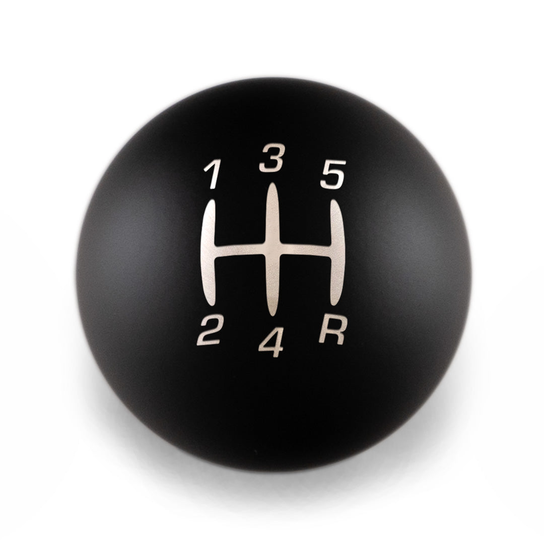 Billetworkz Weighted Shift Knob - 5 Speed Retro Engraving - Ford Mustang (2005-2010)