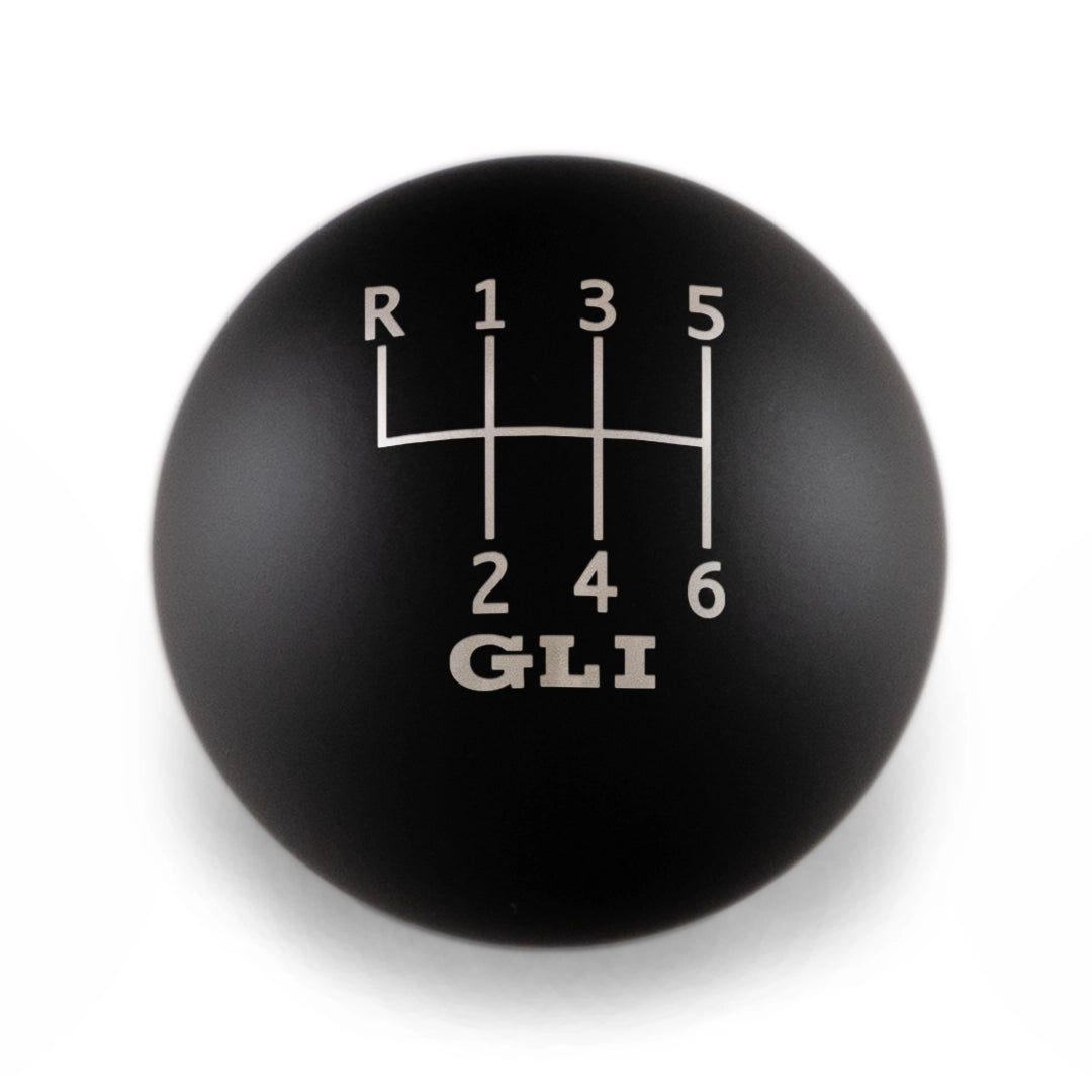 Billetworkz Weighted Shift Knob - 6-Speed Standard with GLI Engraving - Volkswagen