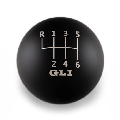 Billetworkz Weighted Shift Knob - 6-Speed Standard with GLI Engraving - Volkswagen