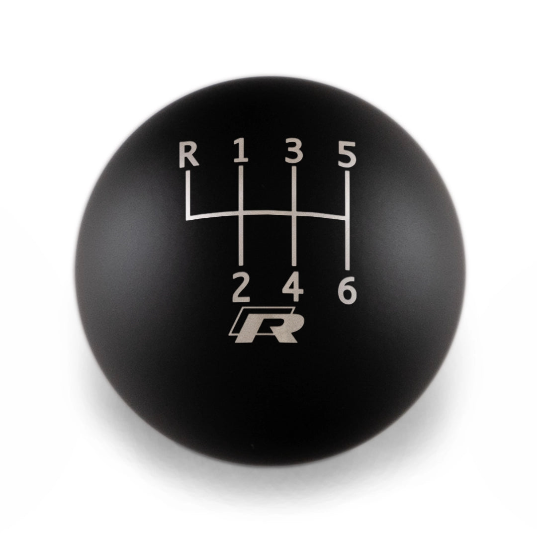 Billetworkz Weighted Shift Knob - 6-Speed Standard with Golf R Engraving - Volkswagen