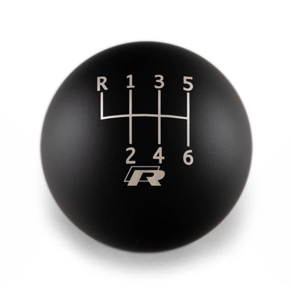 Billetworkz Weighted Shift Knob - 6-Speed Standard with Golf R Engraving - Volkswagen