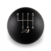 Billetworkz Weighted Shift Knob - 6-Speed Standard and N Engraving for Hyundai Veloster N / Elantra N 6-Speed (2019+)