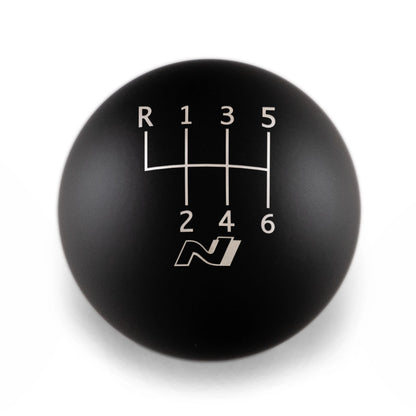 Billetworkz Weighted Shift Knob - 6-Speed Standard and N Engraving for Veloster / Elantra 6-Speed (2019+)