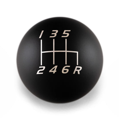 Billetworkz Weighted Shift Knob - 6 Speed Velocity Engraving - Subaru STI