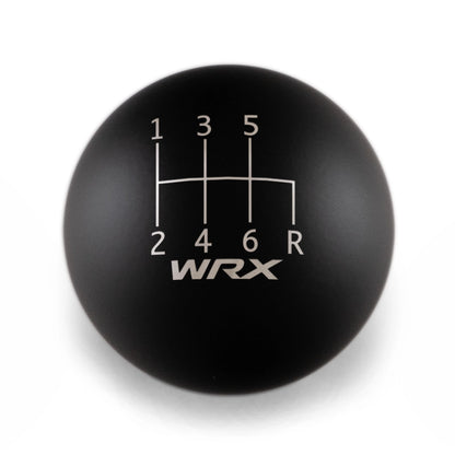 Billetworkz Weighted Shift Knob - 6 Speed WRX Standard Engraving - Subaru WRX 2015-2025