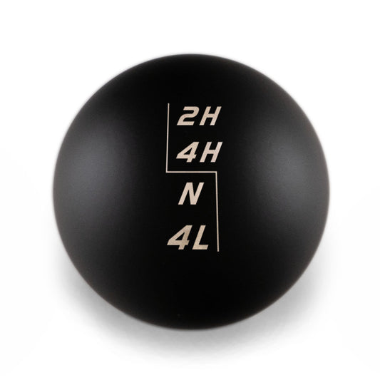 Billetworkz Jeep Transfer Case Knob - Weighted Velocity Engraving