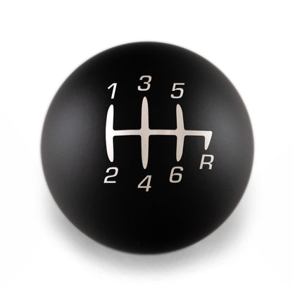 Billetworkz Weighted Shift Knob - 6-Speed Retro Engraving - Jeep Wrangler JK (2007–2018)