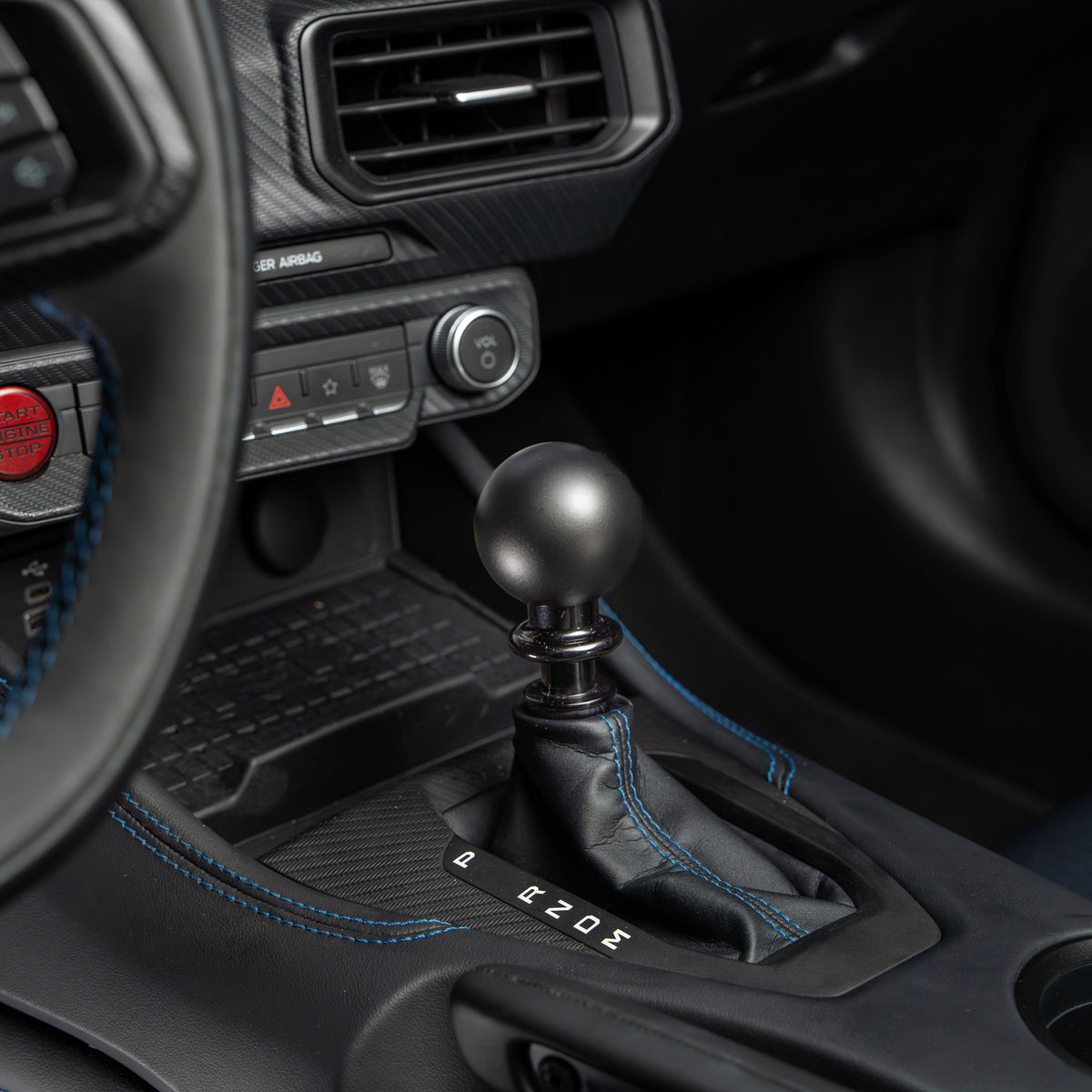Billetworkz Automatic Shifter - Matte Black - Ford Mustang (2015-2025)
