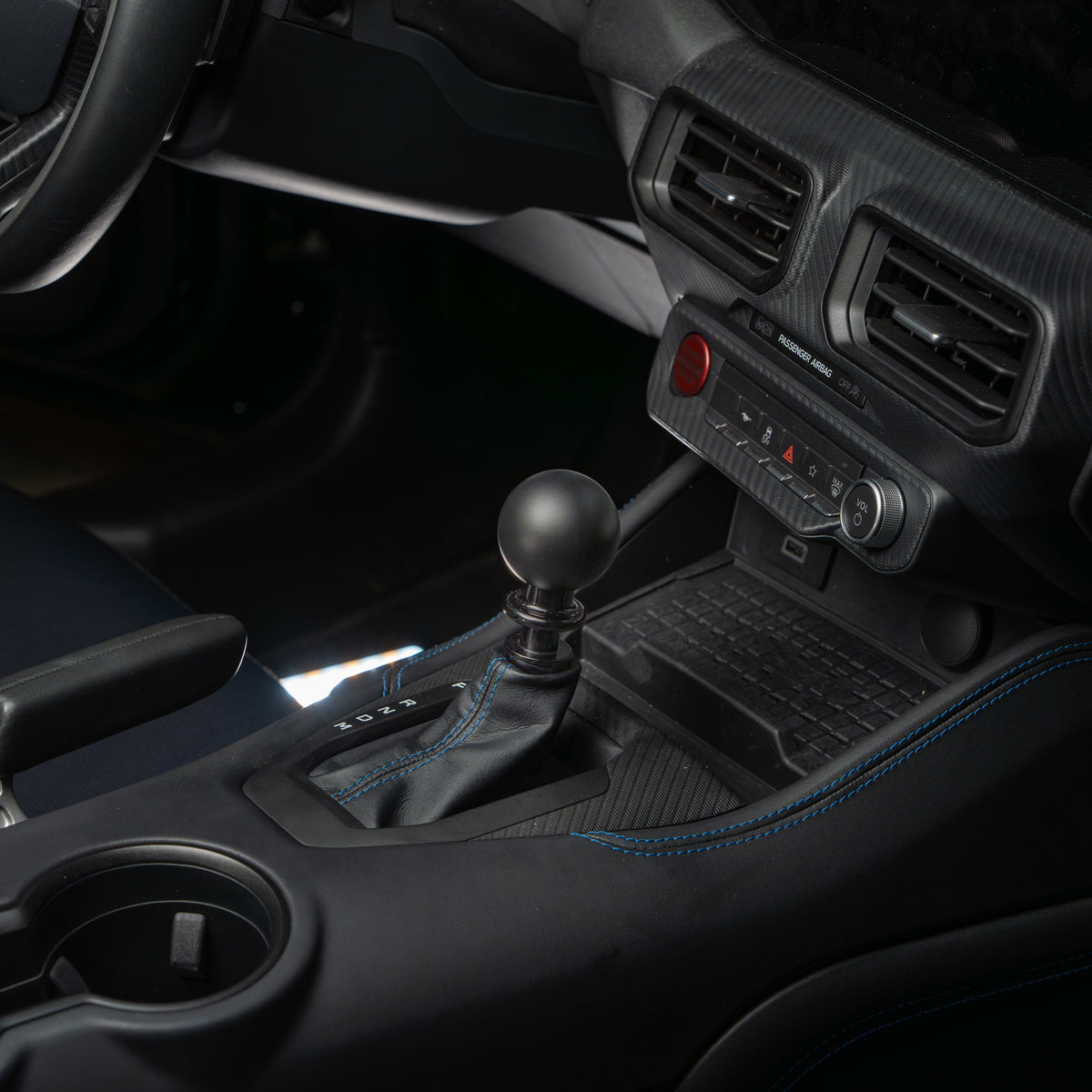 Billetworkz Automatic Shifter - Matte Black - Ford Mustang (2015-2025)