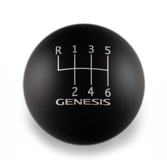 Billetworkz Weighted Shift Knob - 6-Speed Standard with Genesis Engraving for Hyundai Genesis
