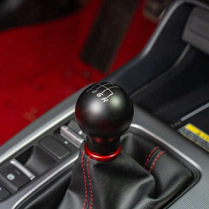 Billetworkz Weighted Shift Knob - 6-Speed Velocity Engraving for Honda