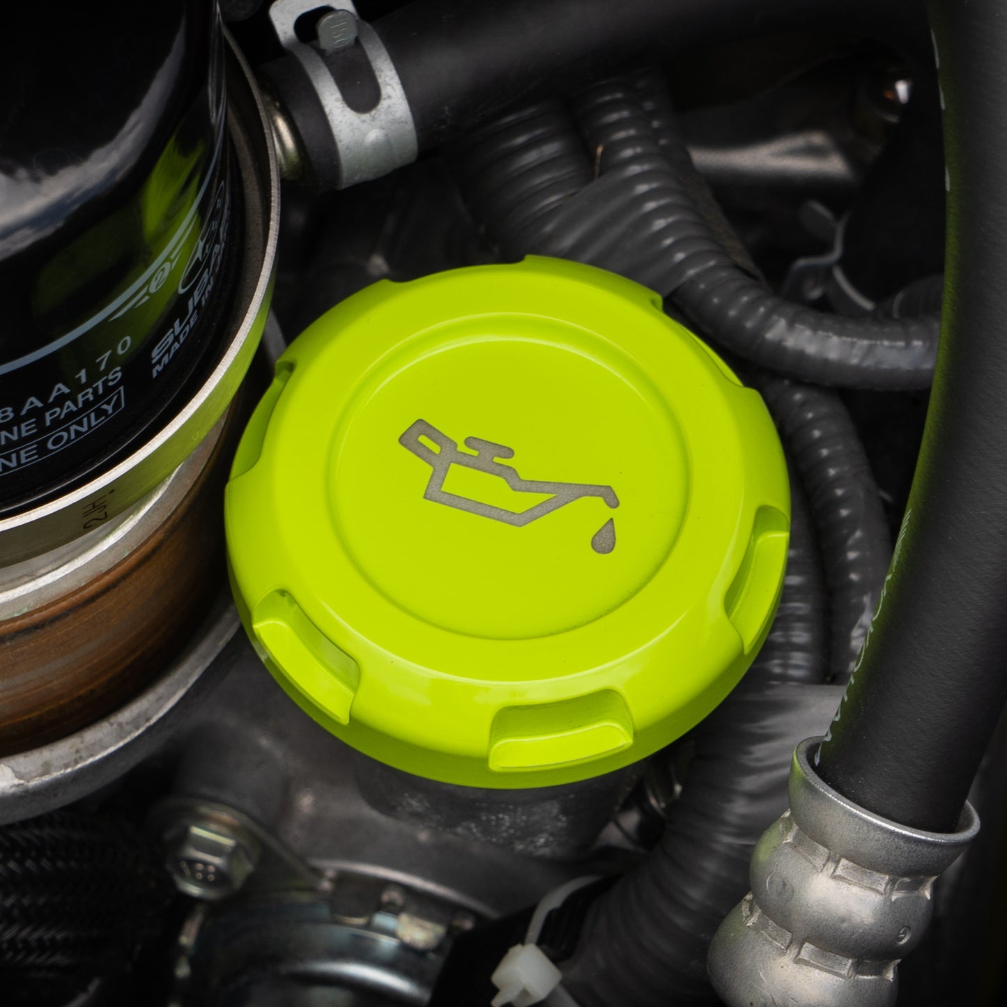 Billetworkz Engine Bay Caps - Subaru WRX/STI 2002-2007