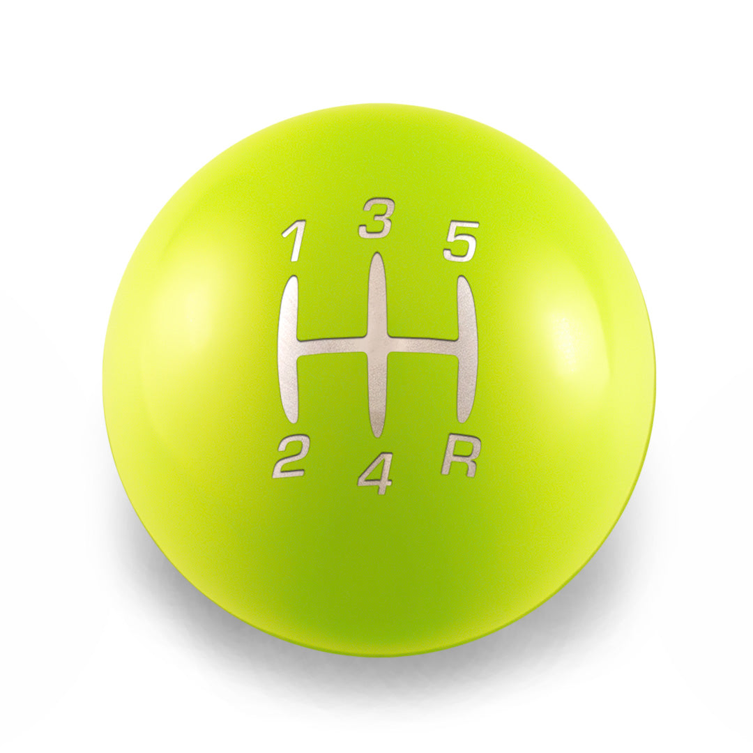 Billetworkz Weighted Shift Knob - 5 Speed Retro Engraving - Ford Mustang (2005-2010)