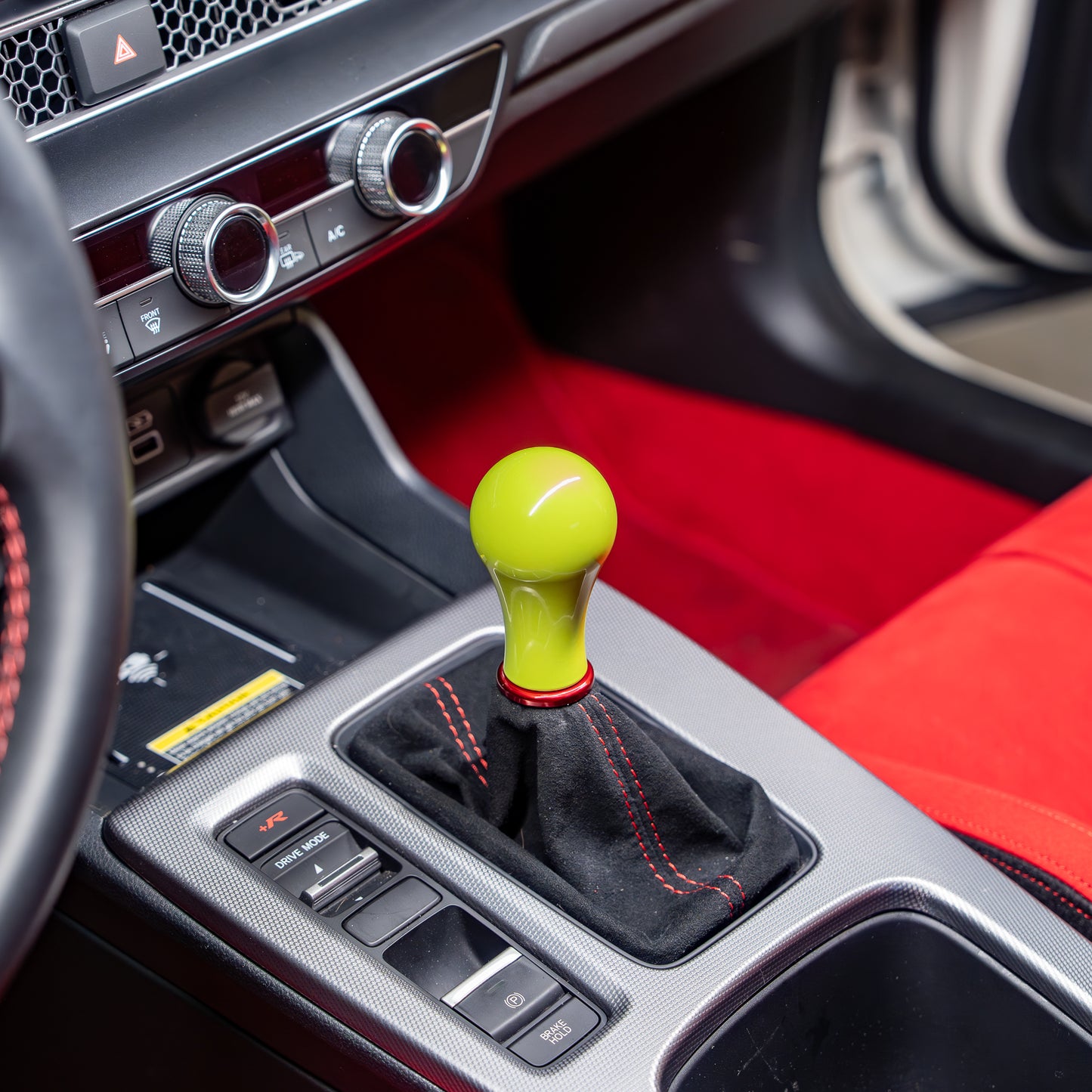 Billetworkz Weighted Shift Knob - 6 Speed JDM Type R w/Custom Number Engraving - Honda Type R