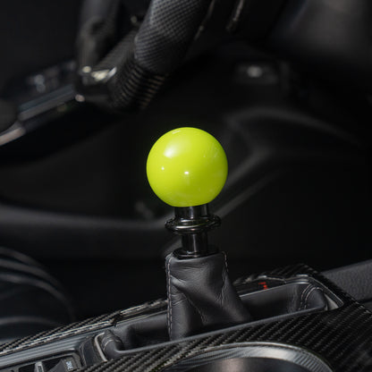 Billetworkz Weighted Automatic Shifter - Neon Yellow - Honda Civic (2012–2026)