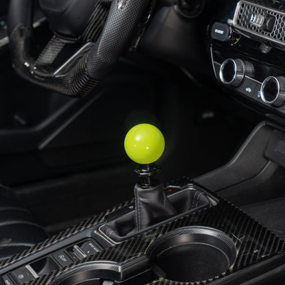 Billetworkz Weighted Automatic Shifter - Neon Yellow - Honda Civic (2012–2026)