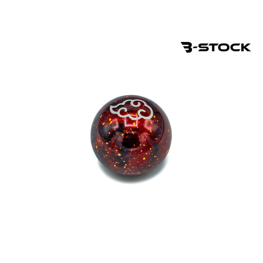 B-Stock Anodized Shift Knob – Sphere – Red Cosmic Space - Nimbus Cloud