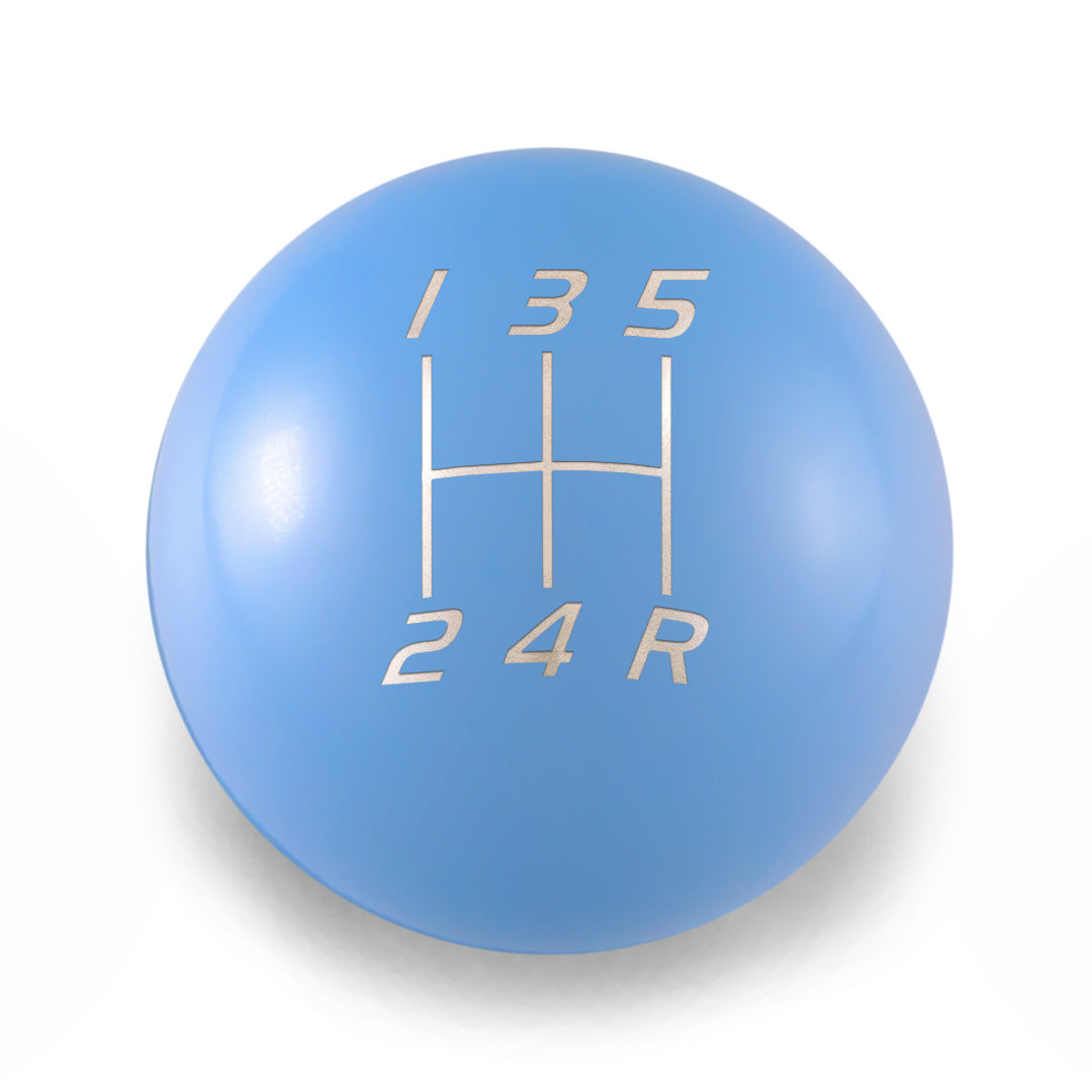 Billetworkz Weighted Shift Knob - 5-Speed Velocity Engraving for Subaru