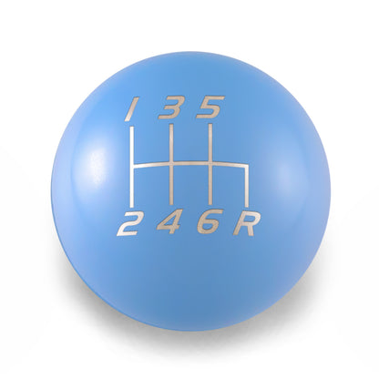 Billetworkz Weighted Shift Knob - 6 Speed Velocity Engraving - Subaru STI