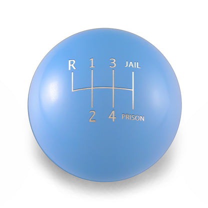 Billetworkz Weighted Shift Knob - 6-Speed Jail-Prison Engraving for BMW