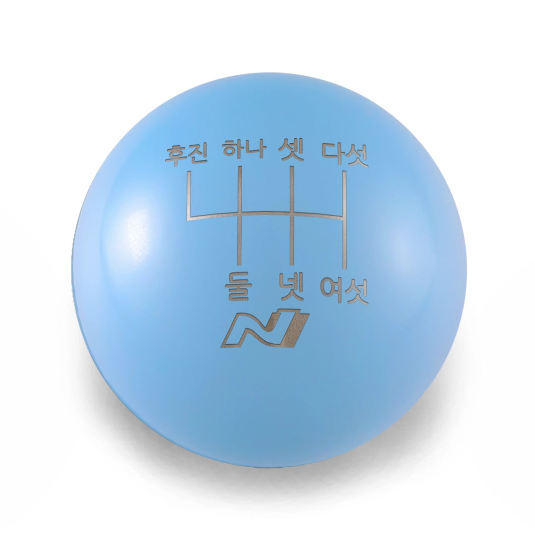 Billetworkz Weighted Shift Knob - 6-Speed Korean and N Engraving for Veloster / Elantra 6-Speed (2019+)