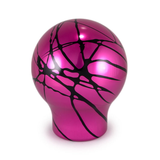 Billetworkz Shift Knob - Pink w/ Black Splash - Subaru WRX 6-Speed 2015-2025