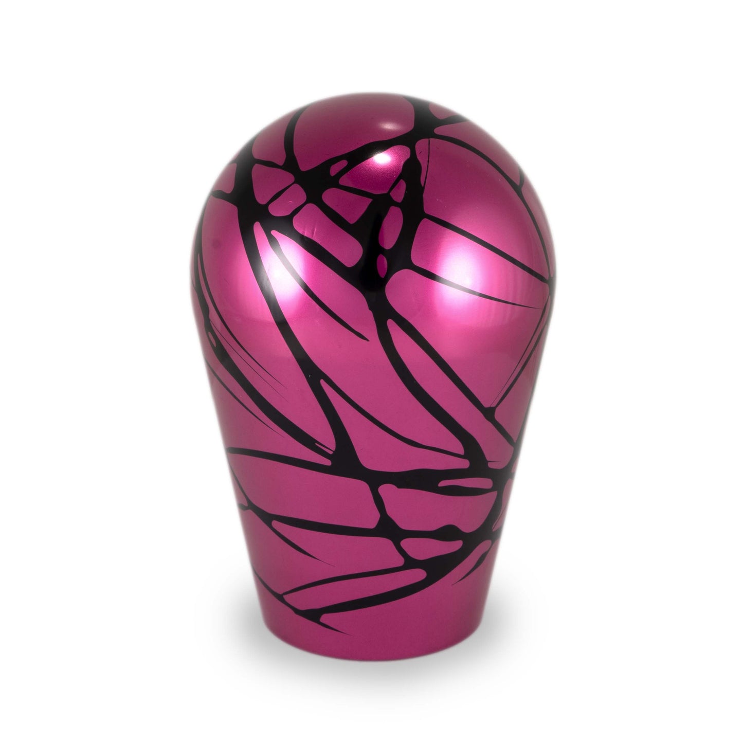 Billetworkz Automatic Shifter - Pink w/ Black Splash - Fits Jeep Wrangler JL (2018-Present)