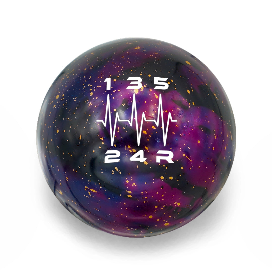 5 Speed Heartbeat Engraving - Cosmic Space - Honda Fitment