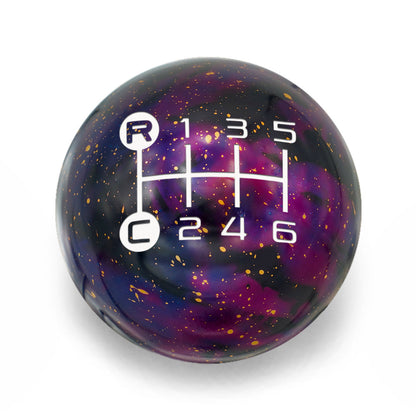 Billetworkz Cosmic Space Shift Knob - 6-Speed with Crawl Engraving for Ford Bronco Manual (2021+)