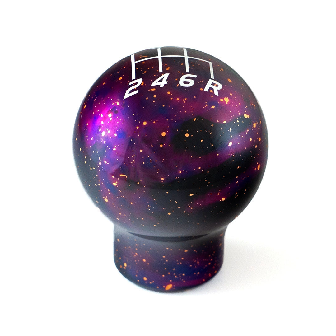 Billetworkz Cosmic Space Shift Knob - 6 Speed Velocity Engraving - Subaru WRX 2015-2025