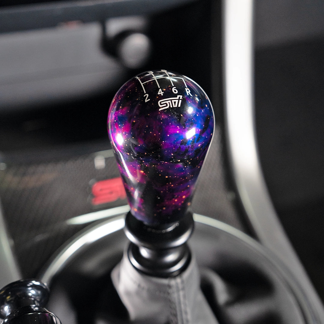 6 Speed STI Engraving - Cosmic Space - 6 Speed STI Fitment